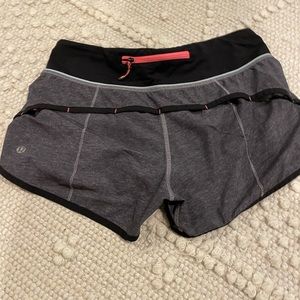 Lululemon speed shorts